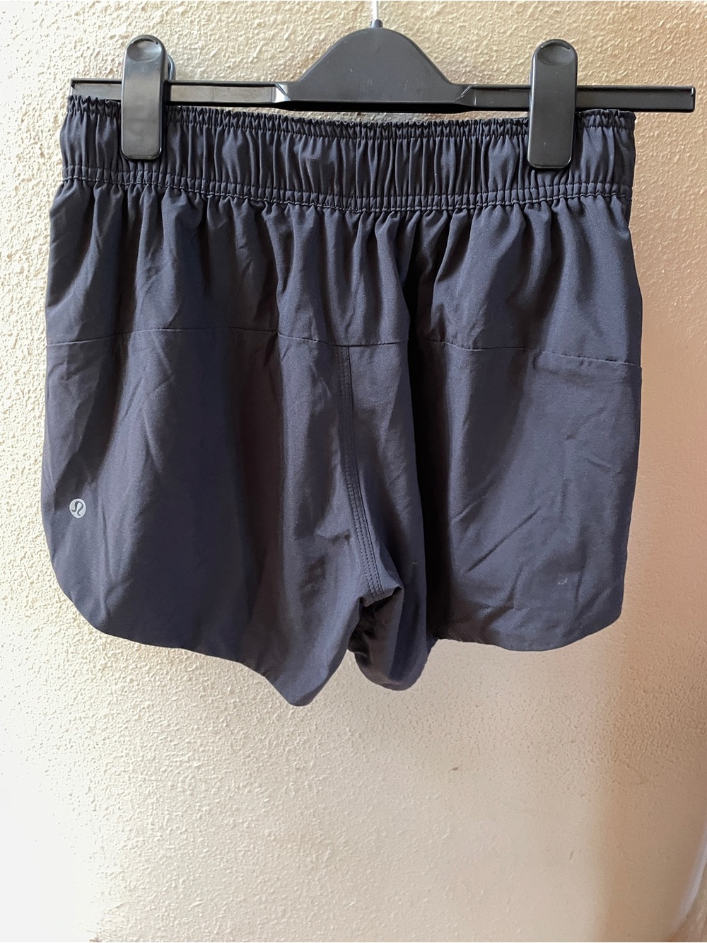 lululemon athletica Black Athletic Running Shorts